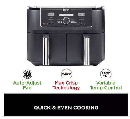 NINJA Foodi MAX Dual Zone AF400UK Air Fryer