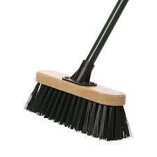 11&quot; Garden Broom &amp; Metal Handle