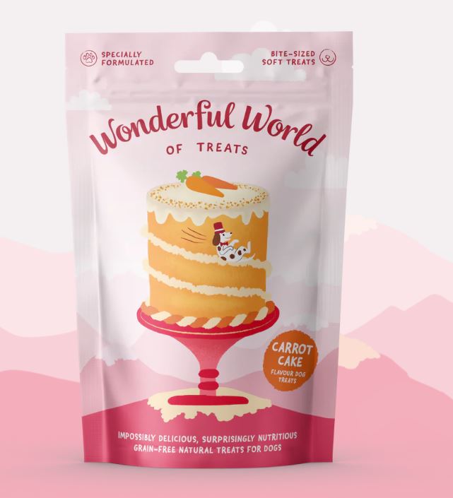 Wonderful World Desserts Carrot Cake Treats 50g