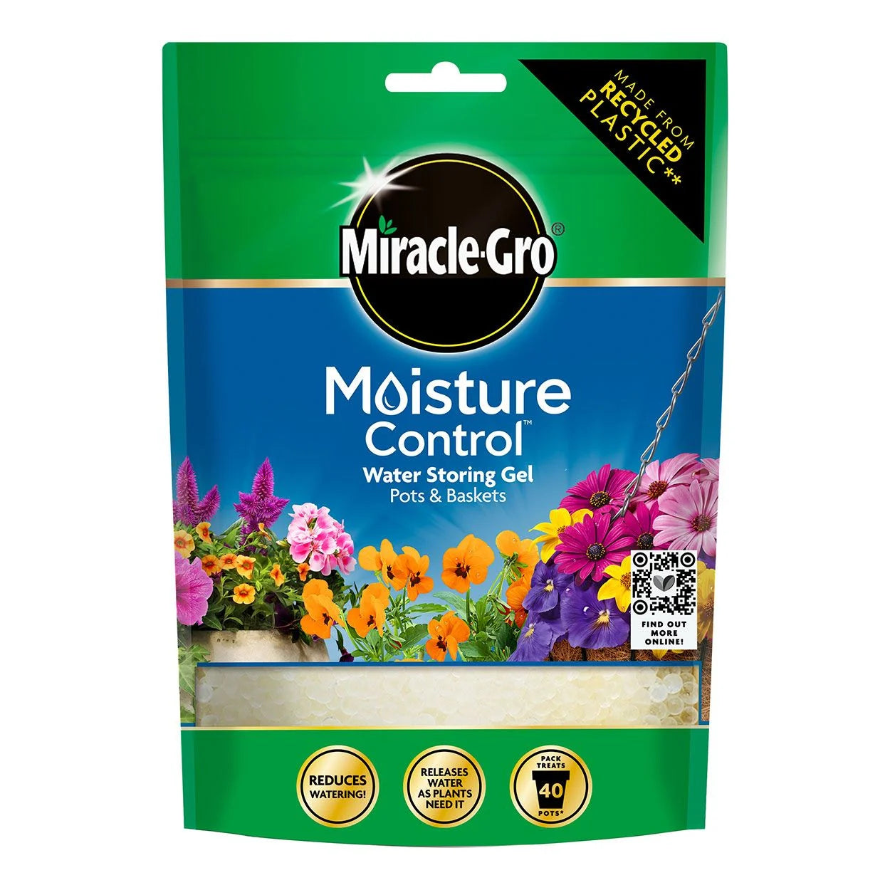 Miracle-Gro Moisture Control Pot &amp; Basket Gel - 200g