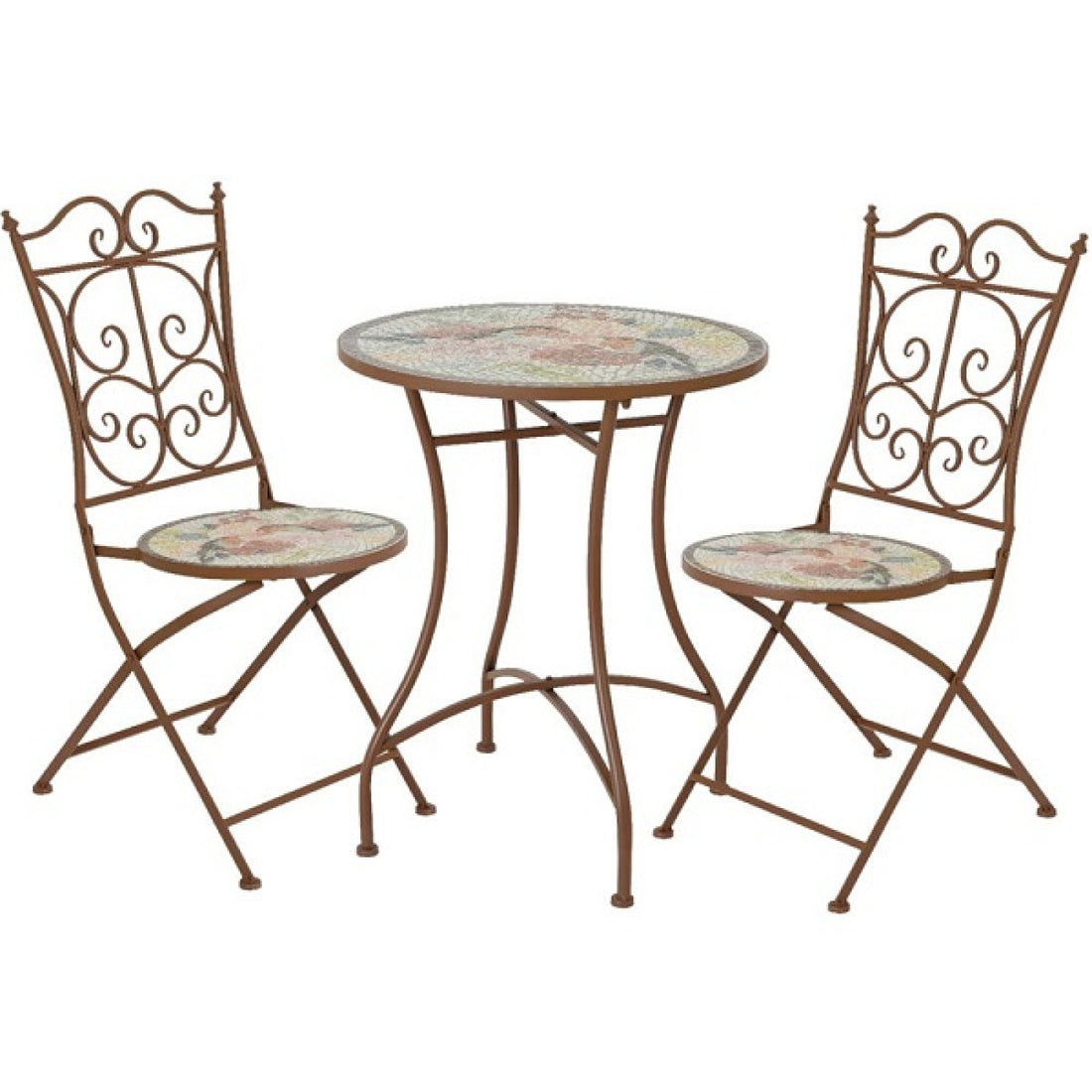 Lyon Mosaic 3 Piece Robin Bistro Set