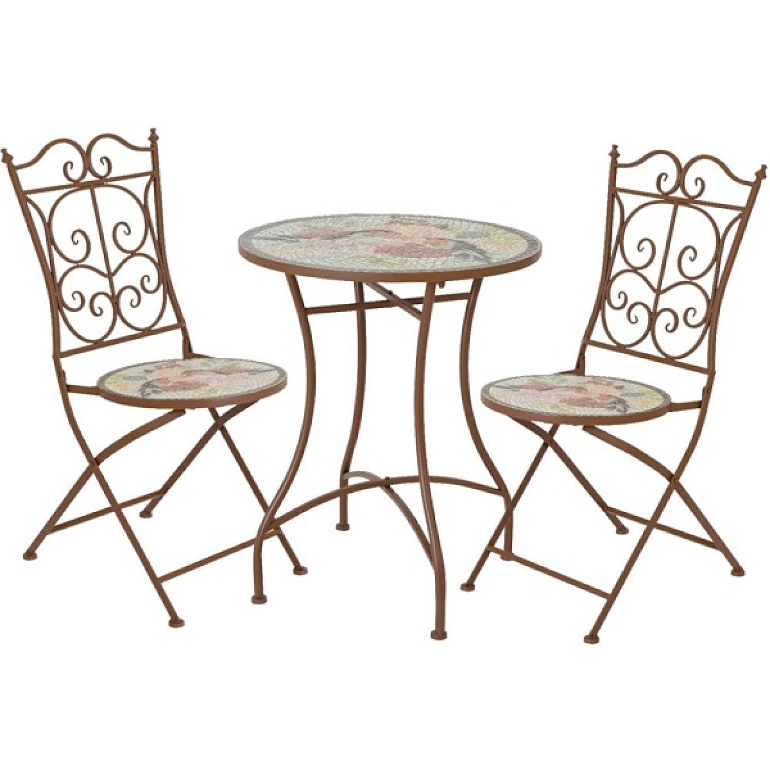 Lyon Mosaic 3 Piece Robin Bistro Set