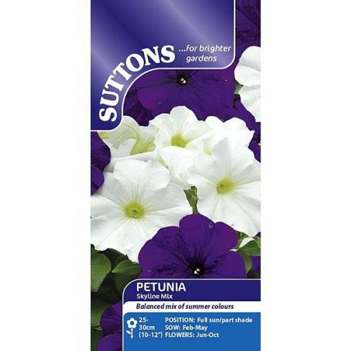Petunia Skyline Mix Flower Seeds