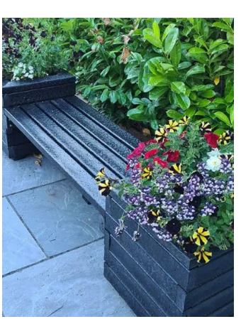 Corrib Planter Bench