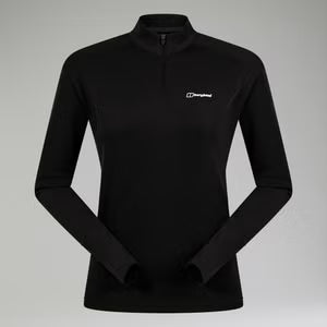 Berghaus Ivyhill Half Zip Top - Black
