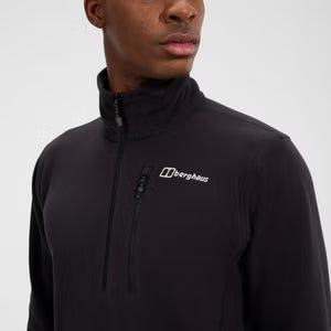 Berghaus Prism Micro Half Zip Polartec Fleece - Black