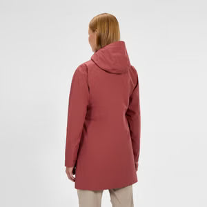 Berghaus Omeara Long Waterproof Jacket - Red