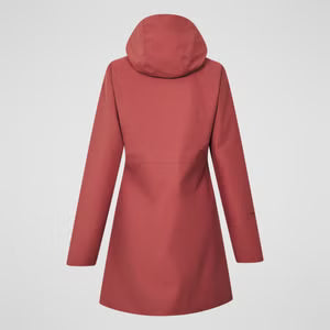 Berghaus Omeara Long Waterproof Jacket - Red