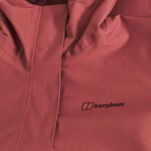 Berghaus Omeara Long Waterproof Jacket - Red