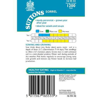 Sorrel - Herb Seeds