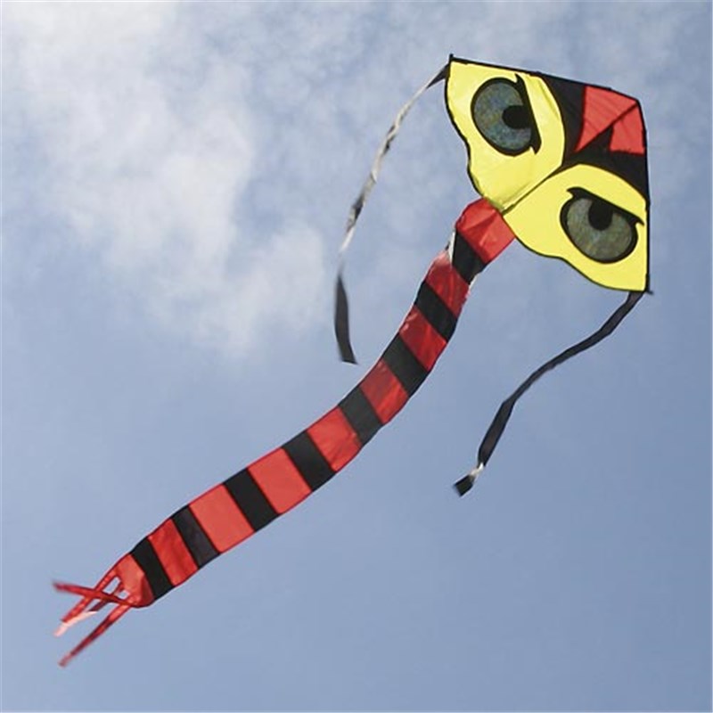 Bird Scaring Hawk & Terror Kite Kit + Pole