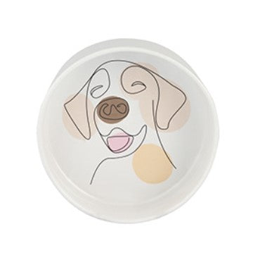 Mason Cash Abstract Dog Bowl 15x5cm