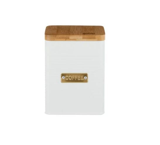 Typhoon Otto Square White Coffee Storage