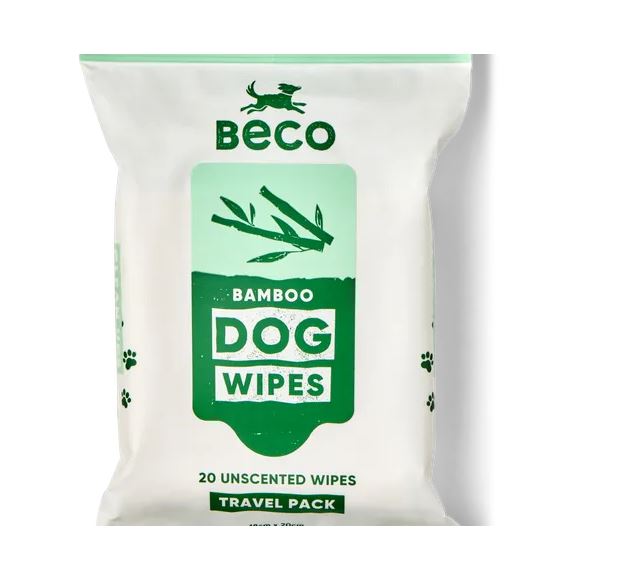 Beco Dog Wipes Unscented 20 Pack