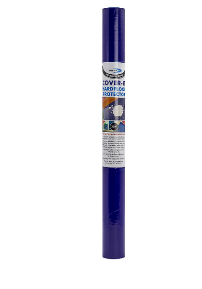 Bond It Blue Hardfloor &amp; Glass Protector Dust Sheet Film Roll - 25m x 600mm