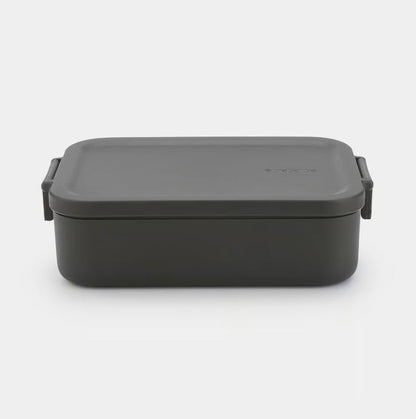 Brabantia Make &amp; Take Lunchbox Medium Dark Grey