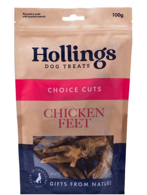 Hollings Chicken Feet 100g