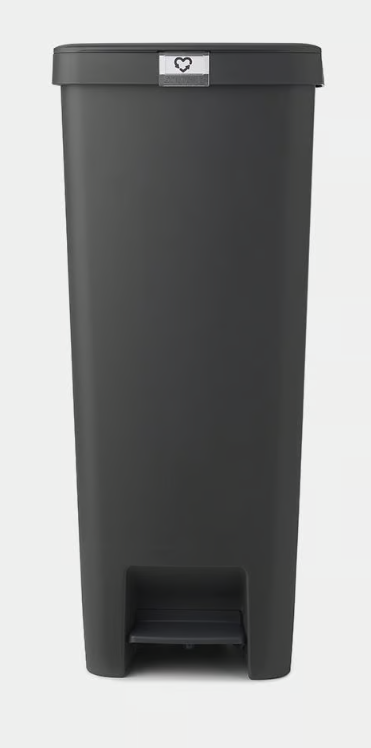 Brabantia Step Up Pedal Bin Dark Grey -40L