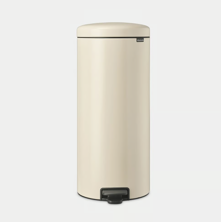 Brabantia New lcon Pedal Bin Soft Beige -30L
