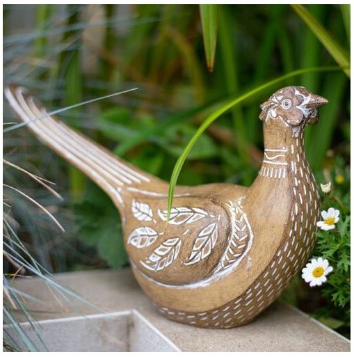 Vida Motif Resin Woodland Pheasant