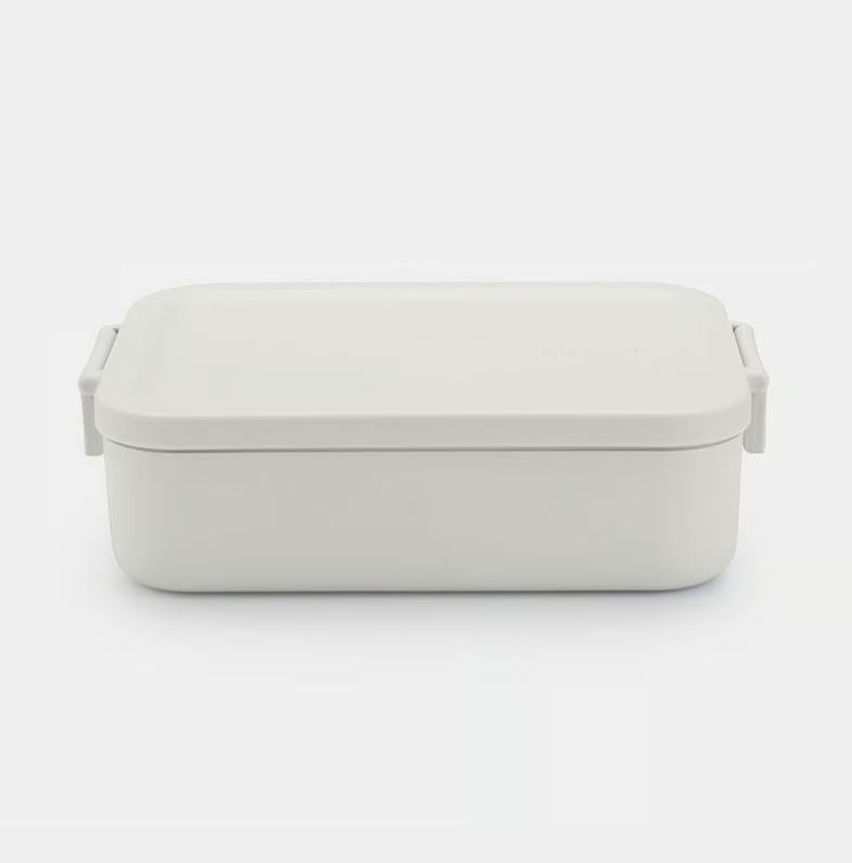 Brabantia Make &amp; Take Lunchbox Medium Light Grey