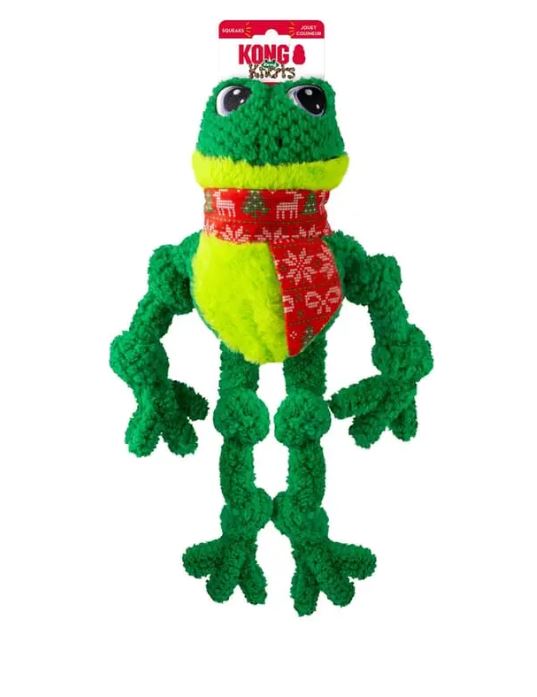 KONG Holiday Knots Frog - Large / X-Large