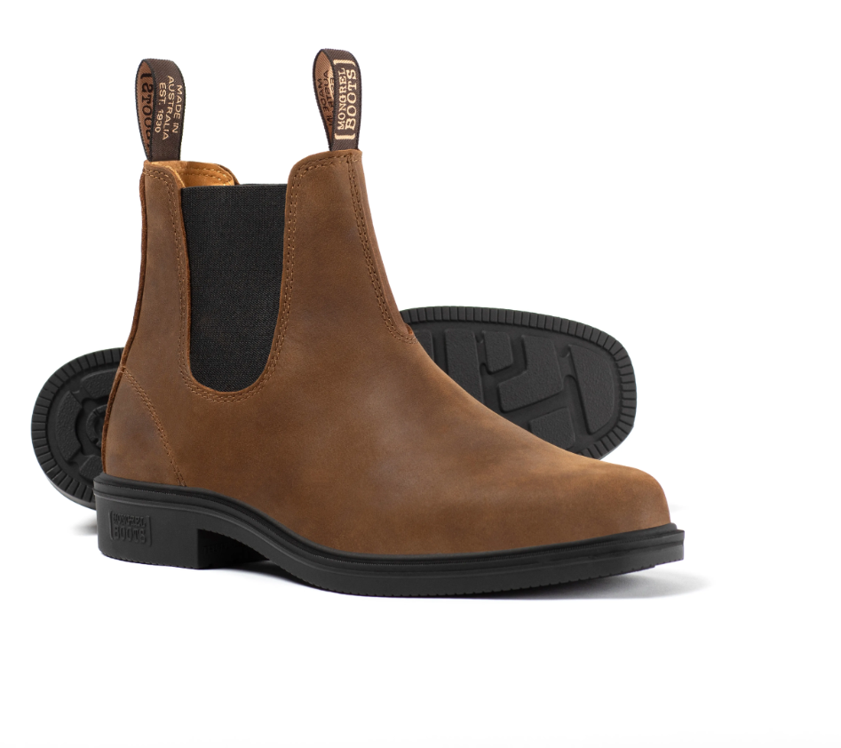 Mongrel Heritage Brown Dealer Boot- Chisel Toe - Non-Safety