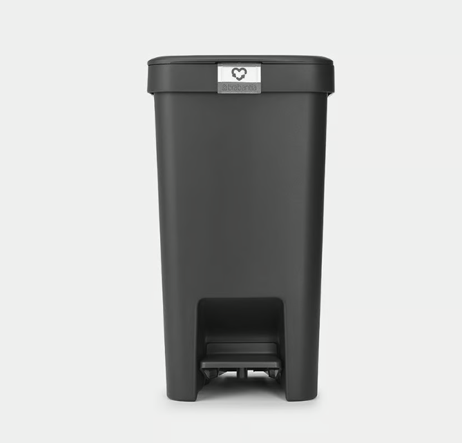 Brabantia Step Up Pedal Bin Dark Grey - 16L