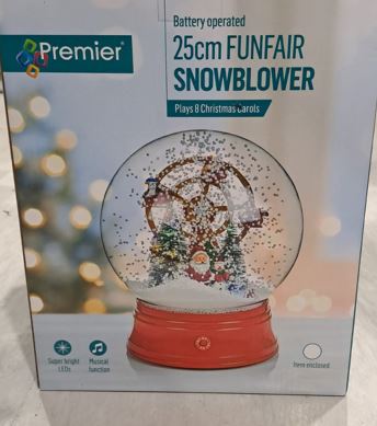 30cm Funfair Snowblower 2 Assorted