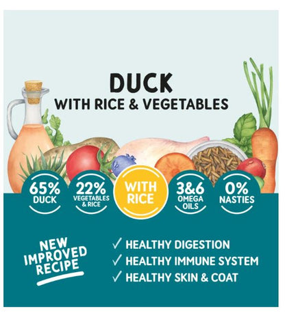 Naturo Adult Wet Duck &amp; Rice 400g