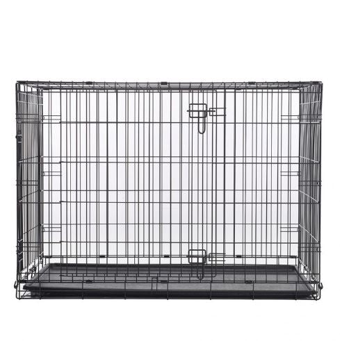 Dog Cottage 107cm Black Wire