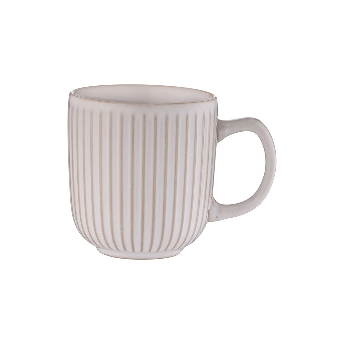 Mason Cash Reactive Ridge White Mug