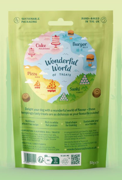 Wonderful World Sushi California Treats 50g