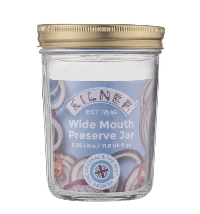 Kilner Wide Mouth Preserve Jar 0.35 Litre