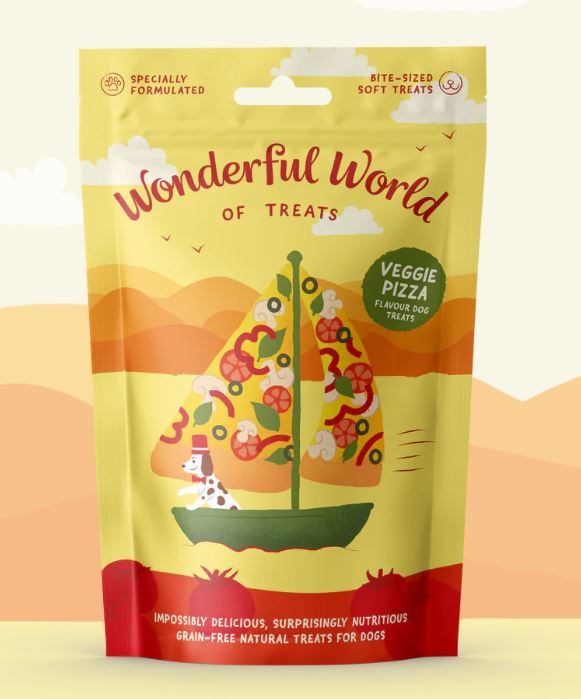 Wonderful World Pizza Veggie Treats 50g