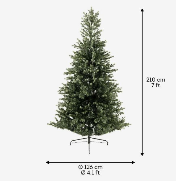 Geneva Fir 2.1m Christmas Tree