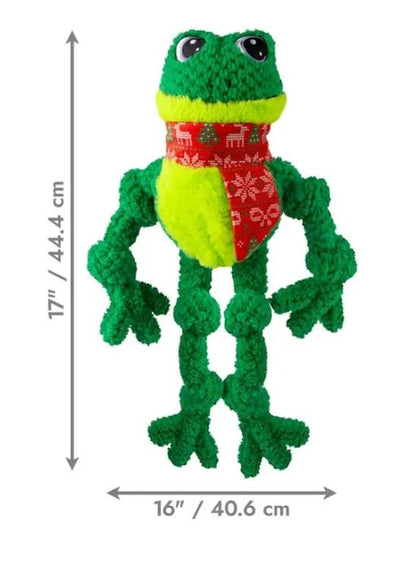 KONG Holiday Knots Frog - Large / X-Large