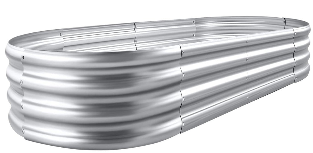 1.8m Galvanised Raised Bed