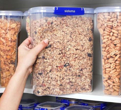 Sistema Klip It Plus 4.2L Cereal Container