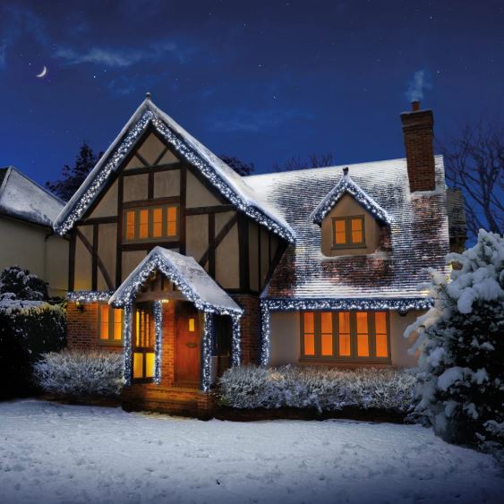 3000 LED Multi-Action Clusterbrights & Timer - White