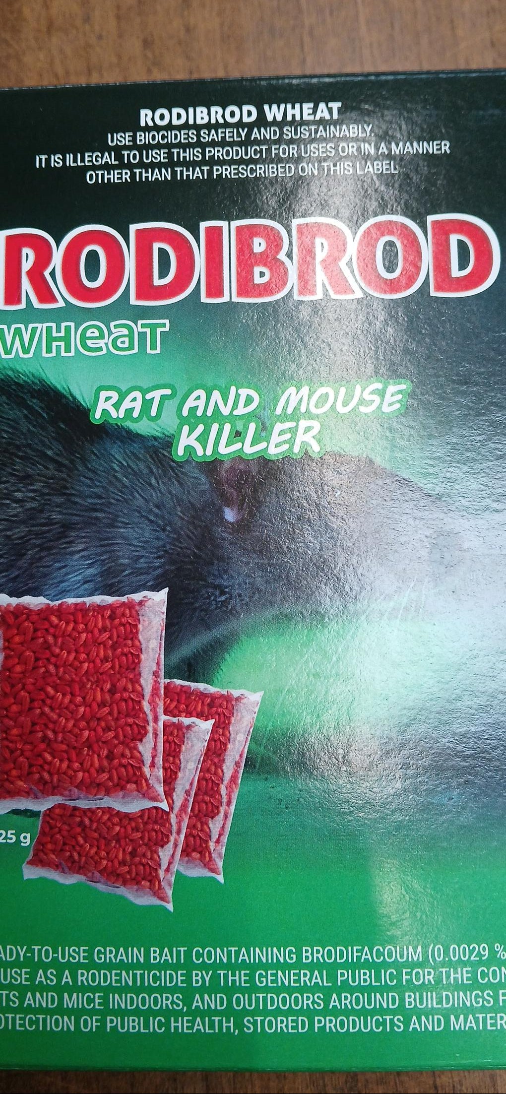 Rodibrod Wheat Bait