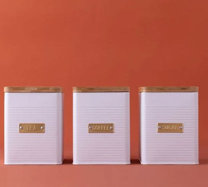 Typhoon Otto Square White Coffee Storage