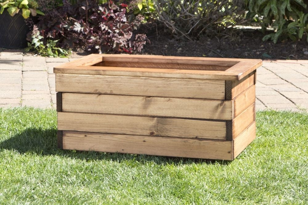 Charles Taylor Small Wooden Trough Planter