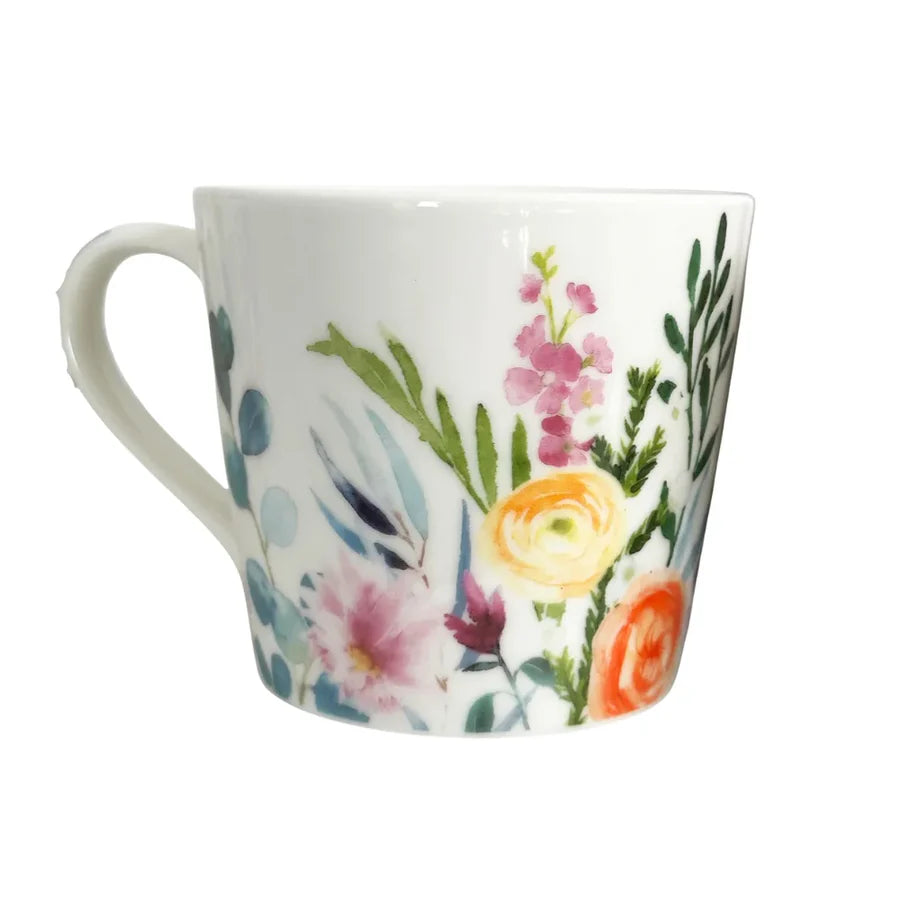 Dunlevy Floral Meadow Mug 14oz - Assorted