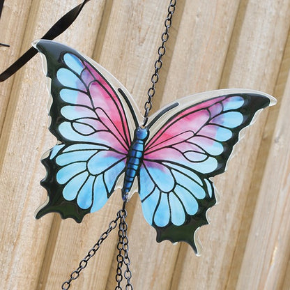 Butterfly Wind Chime 23x78cm 2 Assorted