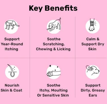 NutriPaw All-Itch &amp; Immunity Treats 120 Chews