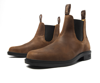 Mongrel Heritage Brown Dealer Boot- Chisel Toe - Non-Safety