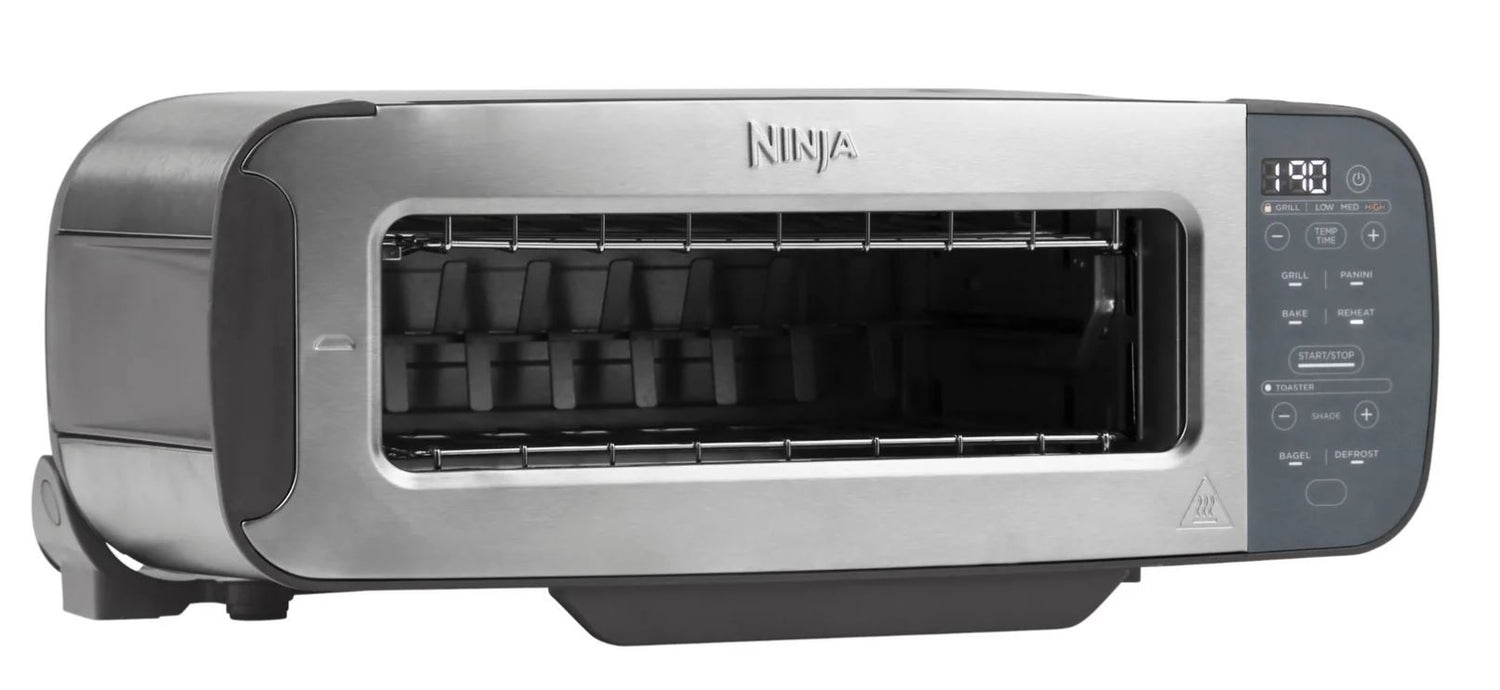 Ninja Foodi 3-in-1 Toaster, Grill &amp; Panini Press - Stainless Steel
