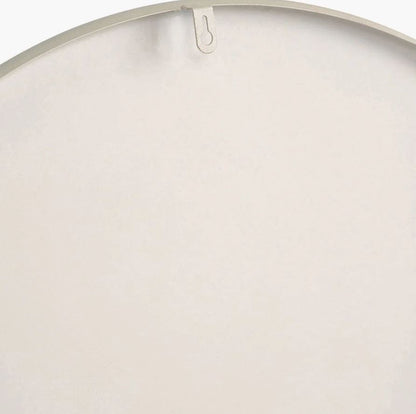 Cool Grey and Silver Metal Retro Wall Clock