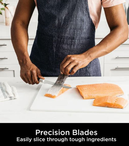 Ninja Foodi StaySharp Knife Block with Integrated Sharpener – 5-Piece Set